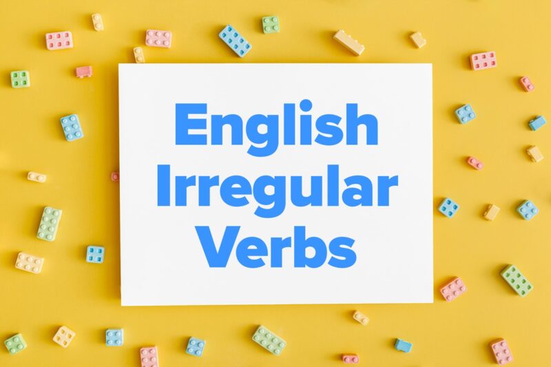 Top 10 Regular Verbs in English  Regular verbs, English verbs, Verbs for  kids