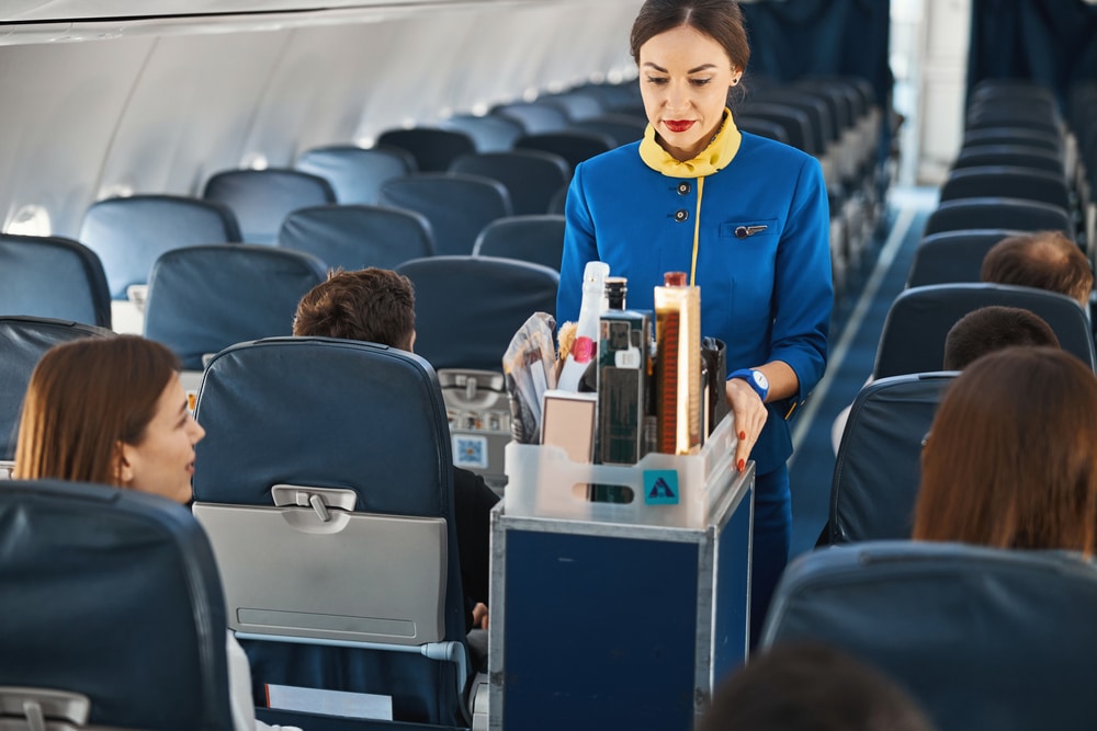 flight attendant speech