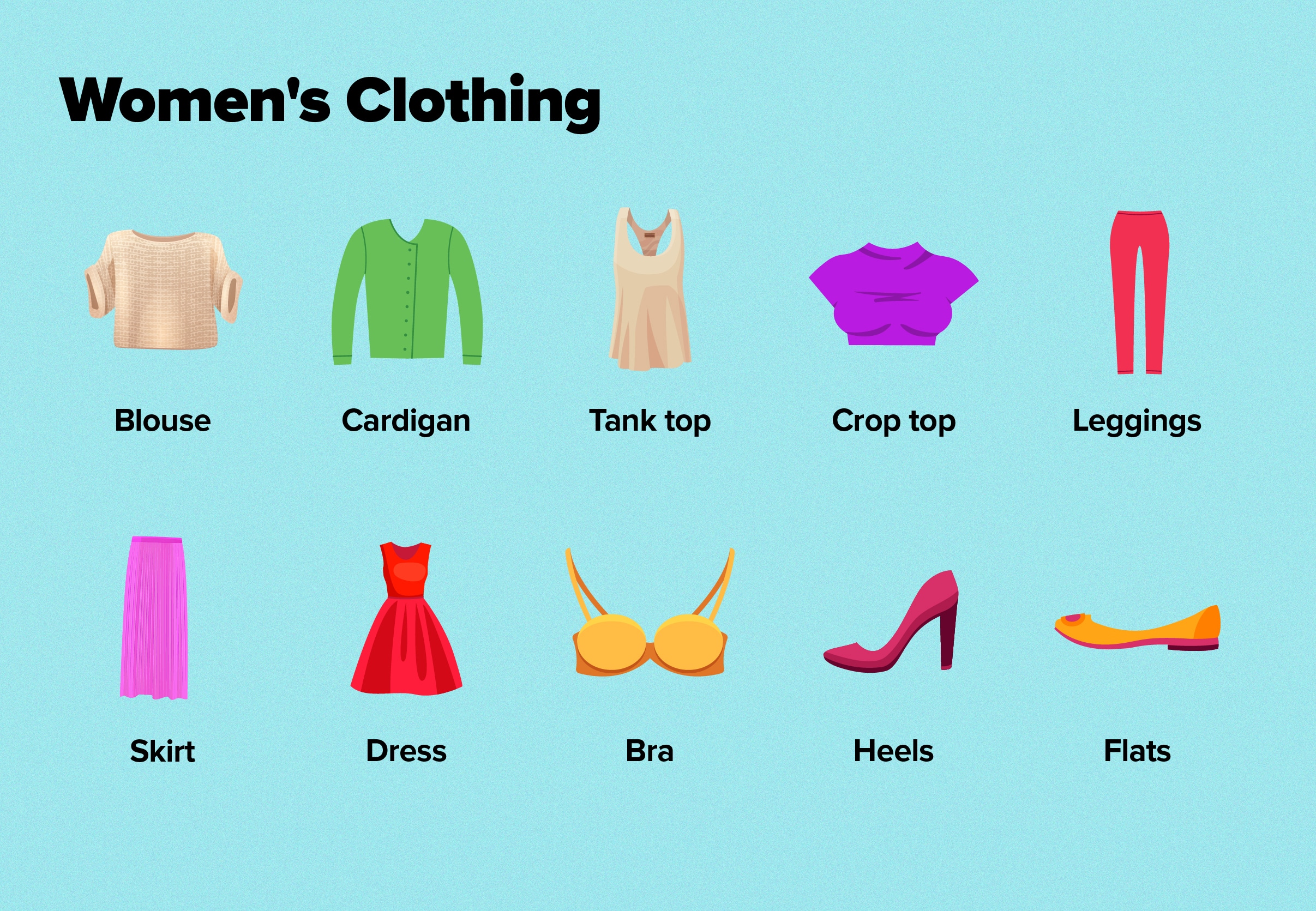 Essential Clothes Vocabulary for Every Season