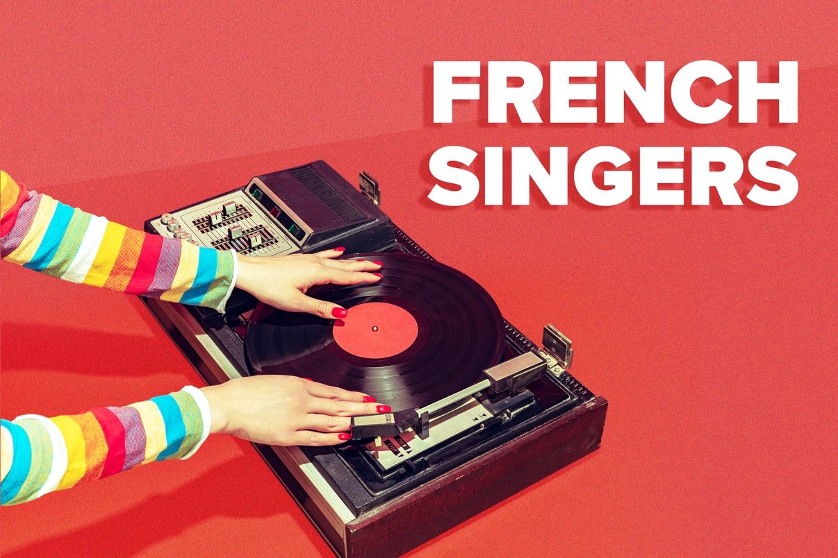 French Singers Red 