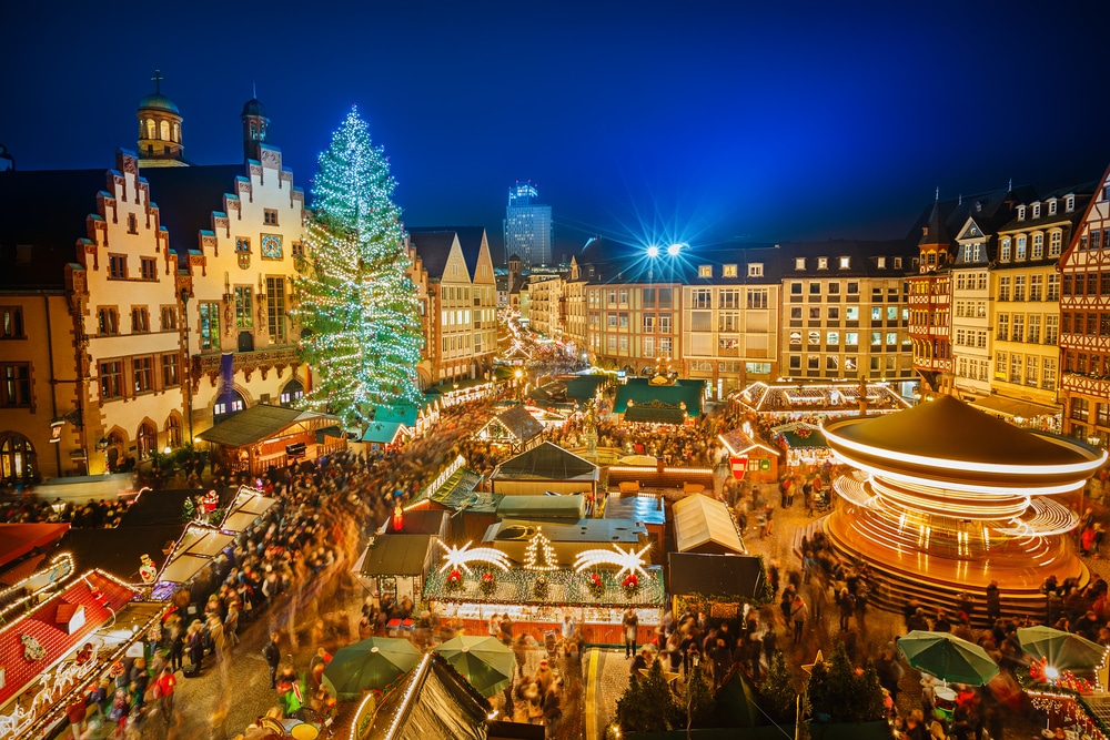 traditional christmas market in germany
