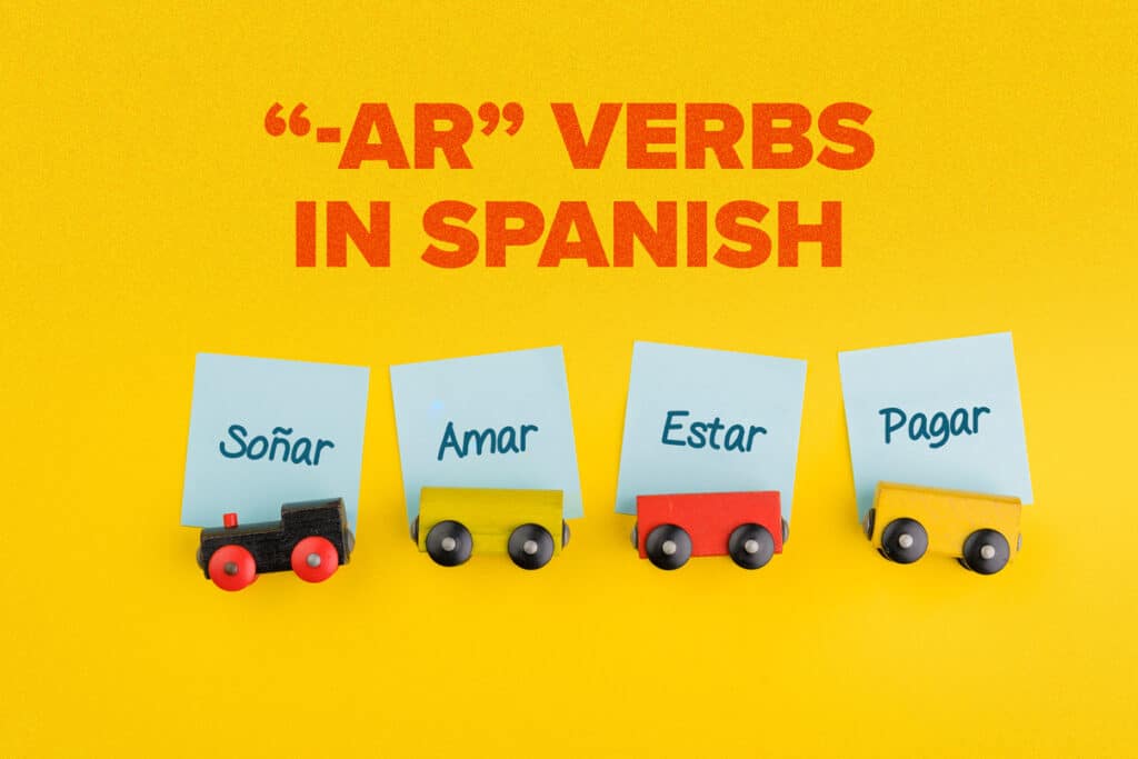 5 Spanish Ar Verbs