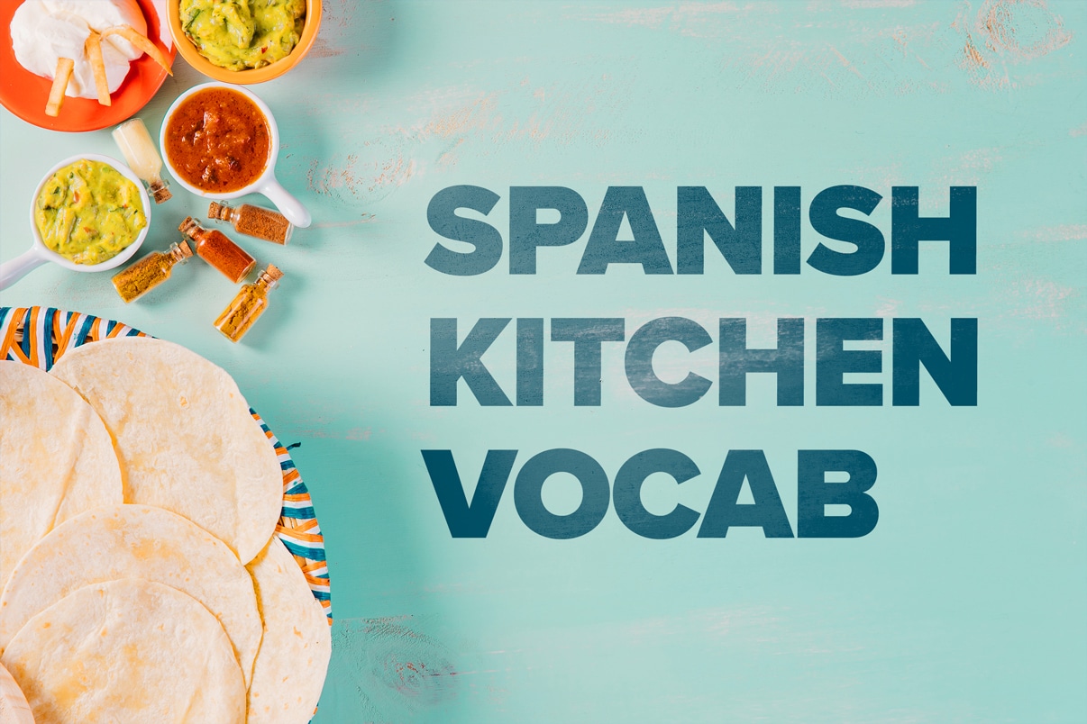 Spanish Kitchen Vocabulary 