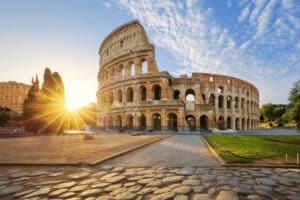 the colosseum in rome