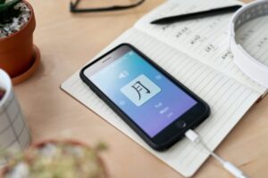 using an app for chinese character practice