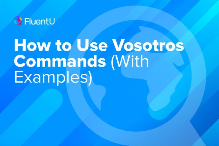 vosotros-commands