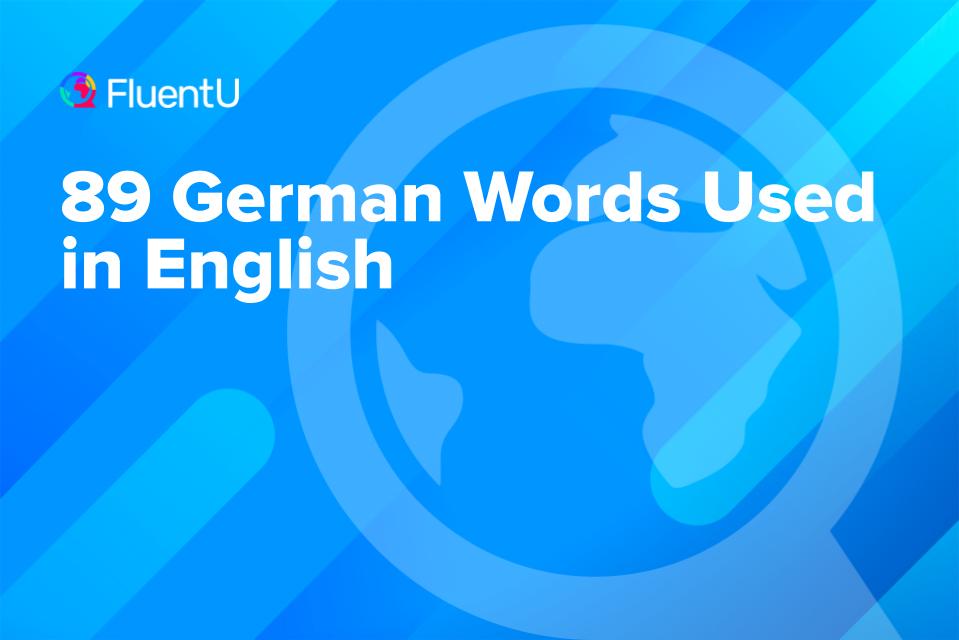 english-words-derived-from-german