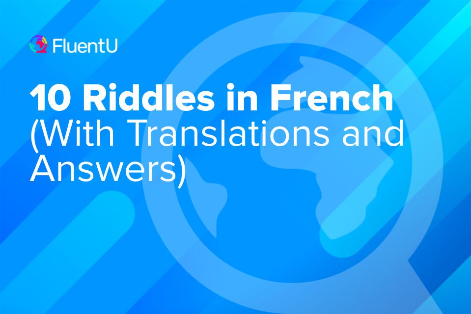 riddles-in-french-language