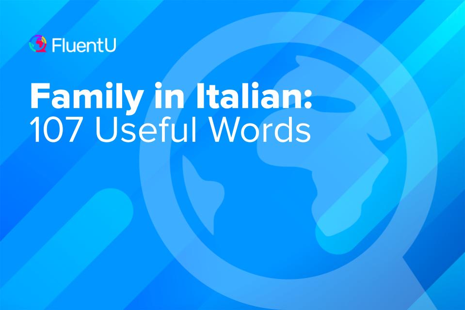 family-in-italian