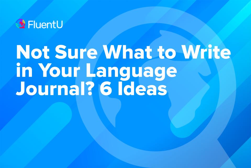 language-journal-ideas