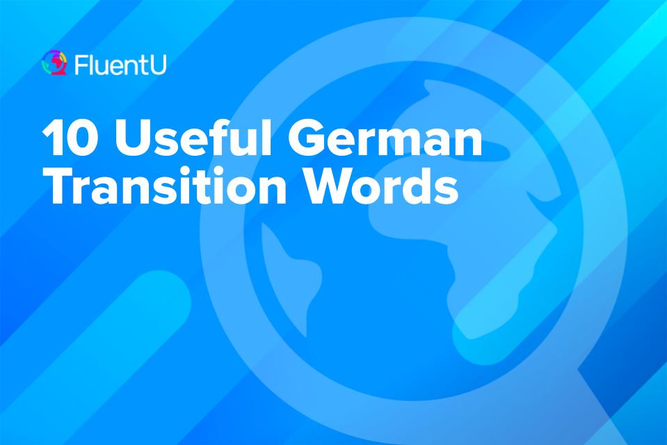 german-transition-words