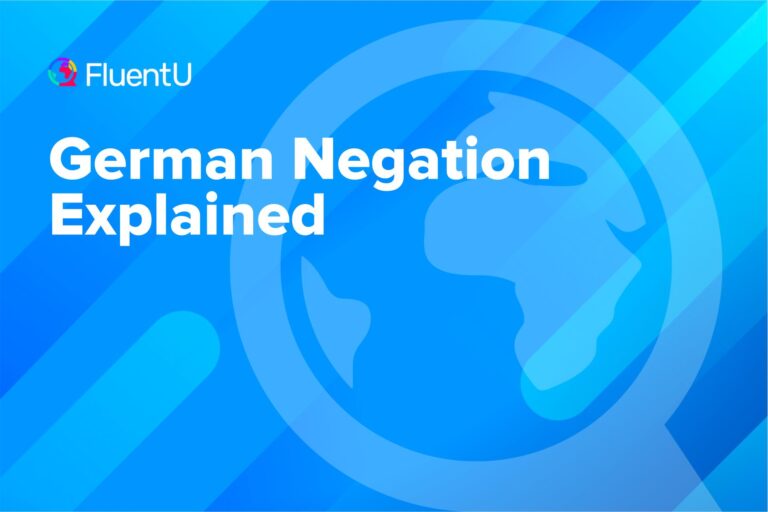 german-negation