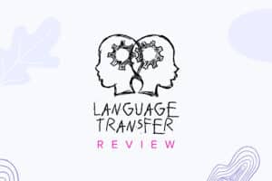 Language Transfer review graphic