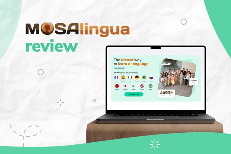 MosaLingua review graphic