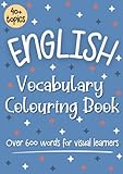 English Vocabulary Colouring Book (English Language Resources for Kids)