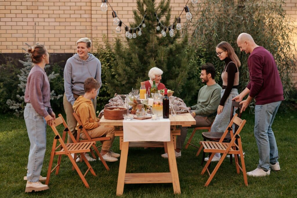 family-having-dinner-outside