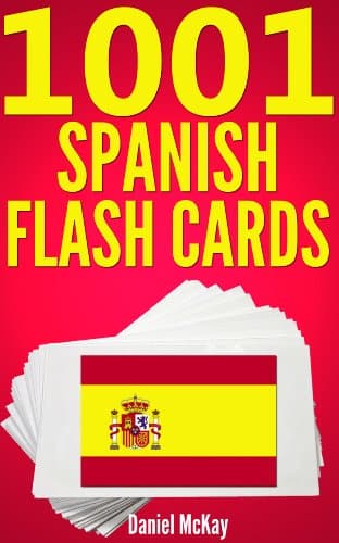 1001 Spanish Flash Cards : Spanish Vocabulary Builder