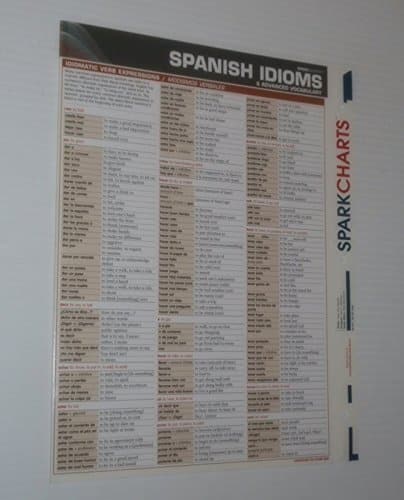 Spanish Idioms and Advanced Vocabulary (SparkCharts)