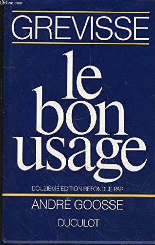 Le Bon Usage