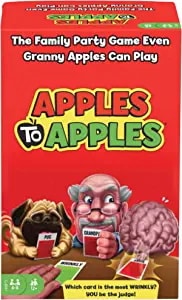 Apples to Apples Card Game, Family Game for Game Night with Family-Friendly Words to Make Crazy Combinations