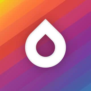 drops app logo