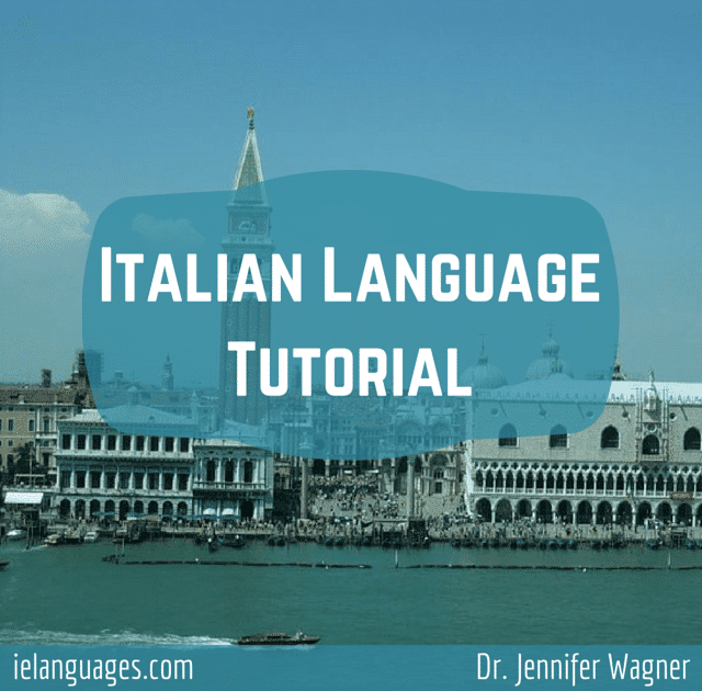 Italian Language Tutorial