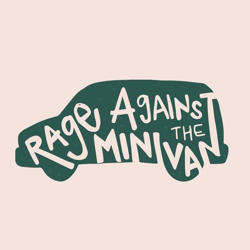 rage against the minivan logo