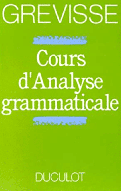 cours d'analyse grammaticale logo