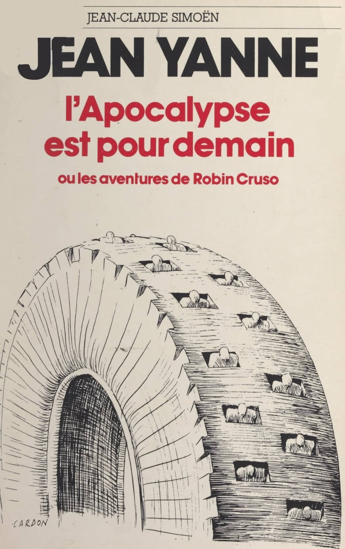 L'apocalypse est pour demain book cover