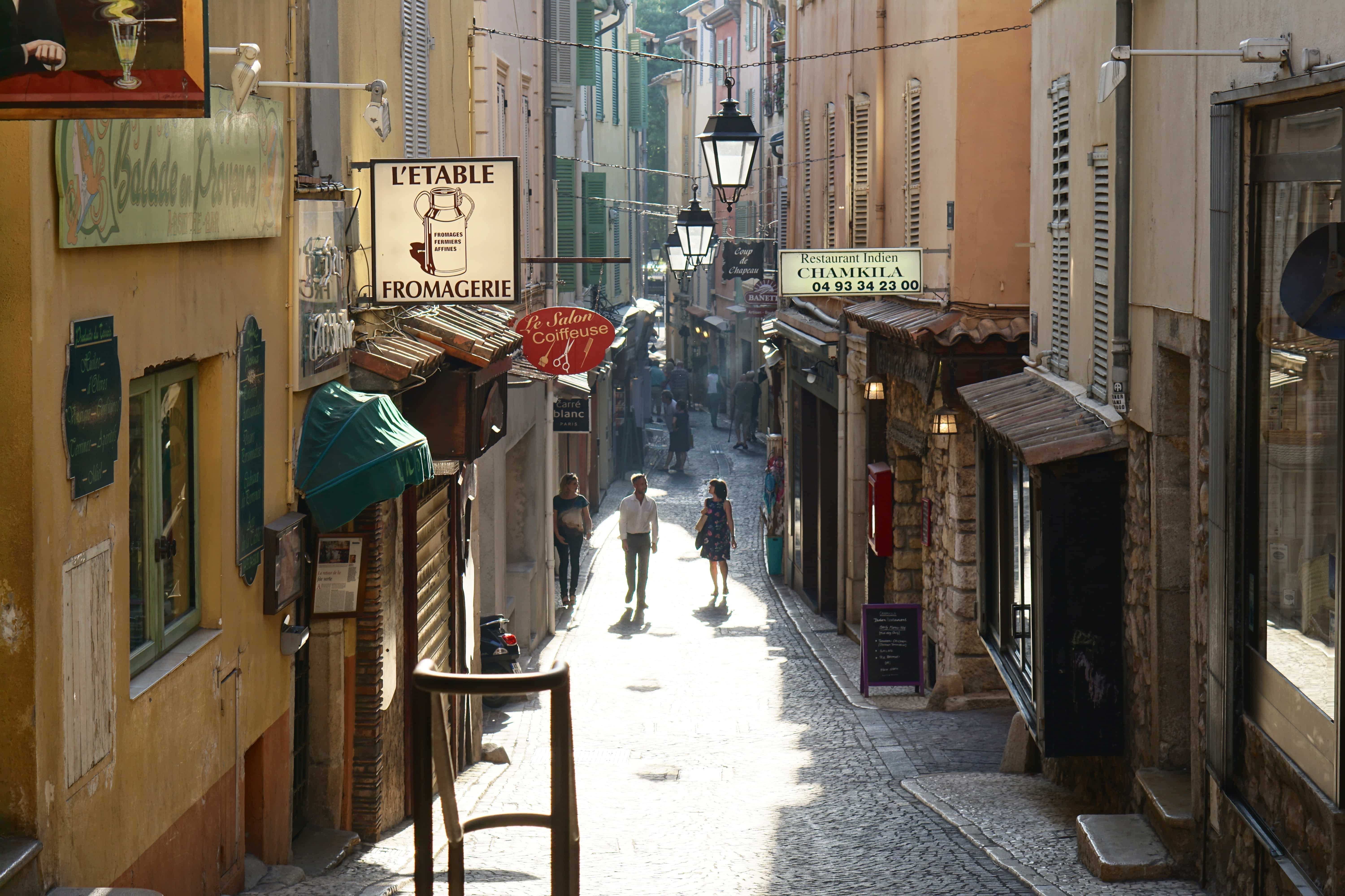 A French village street