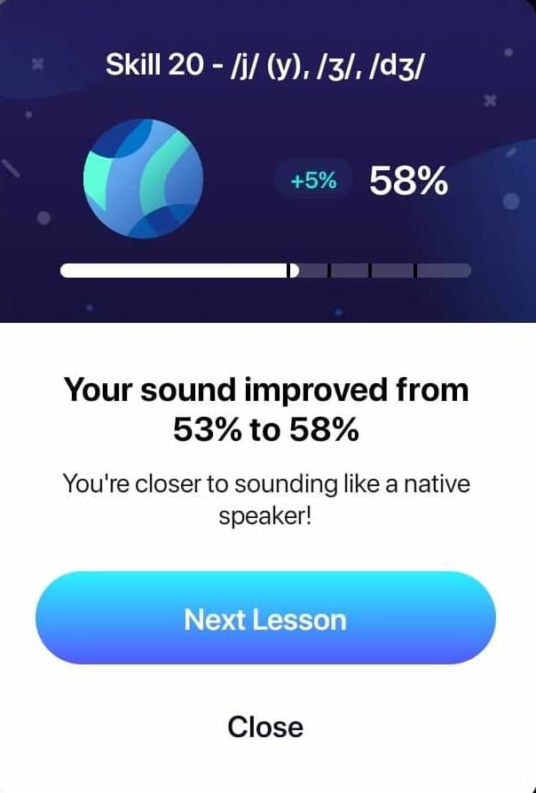 elsa speak progress tracker