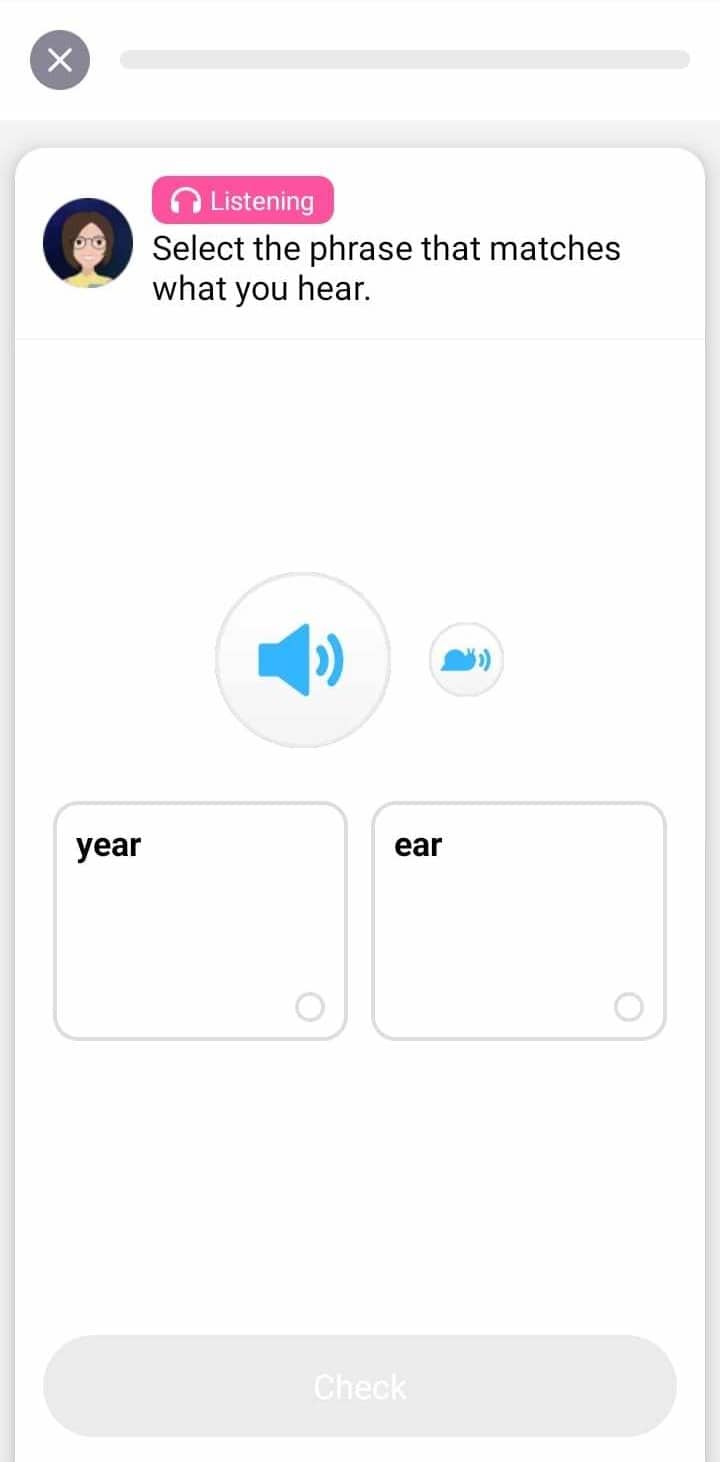 elsa speak listening exercise