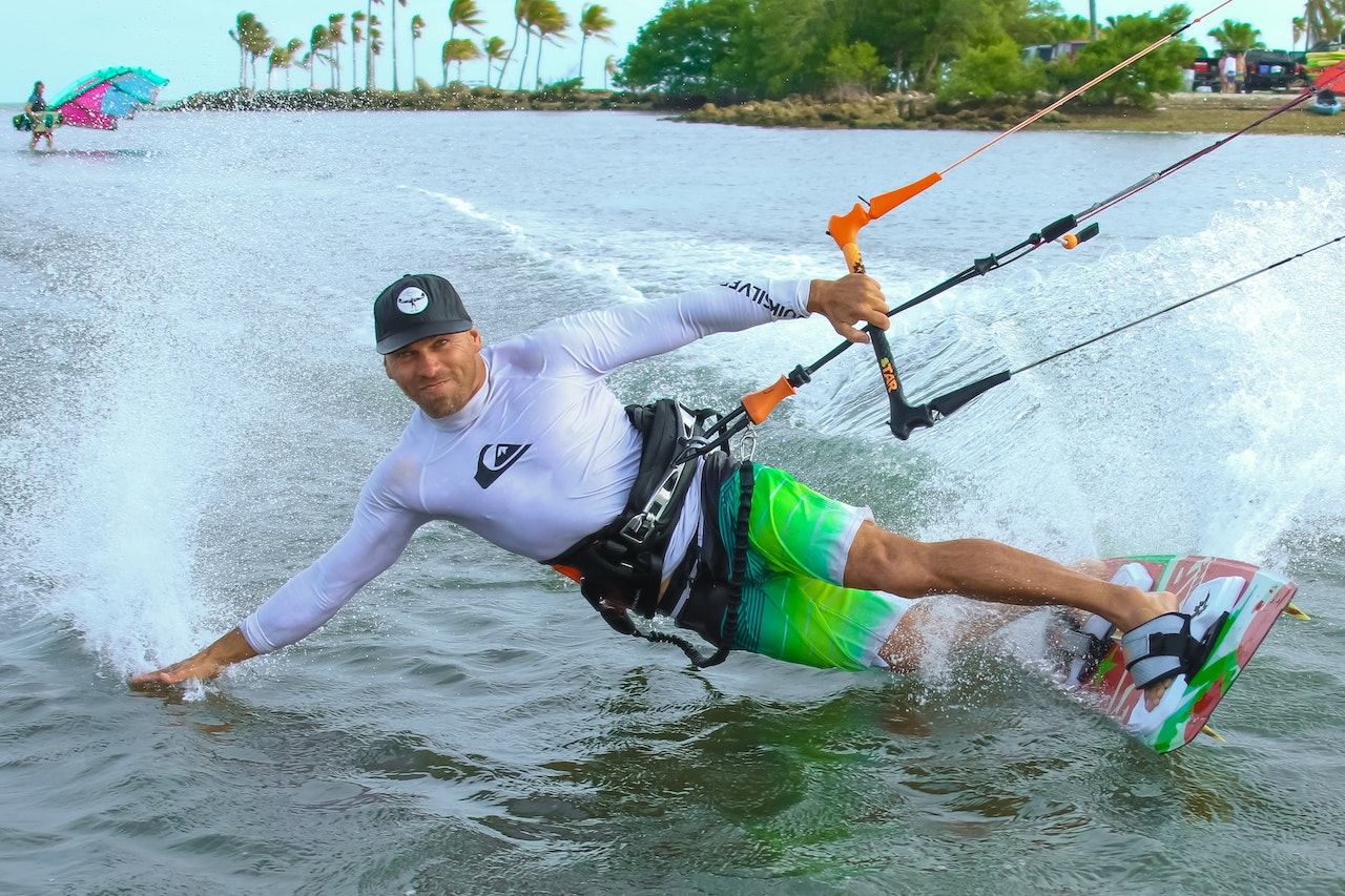 man wearing a rashguard