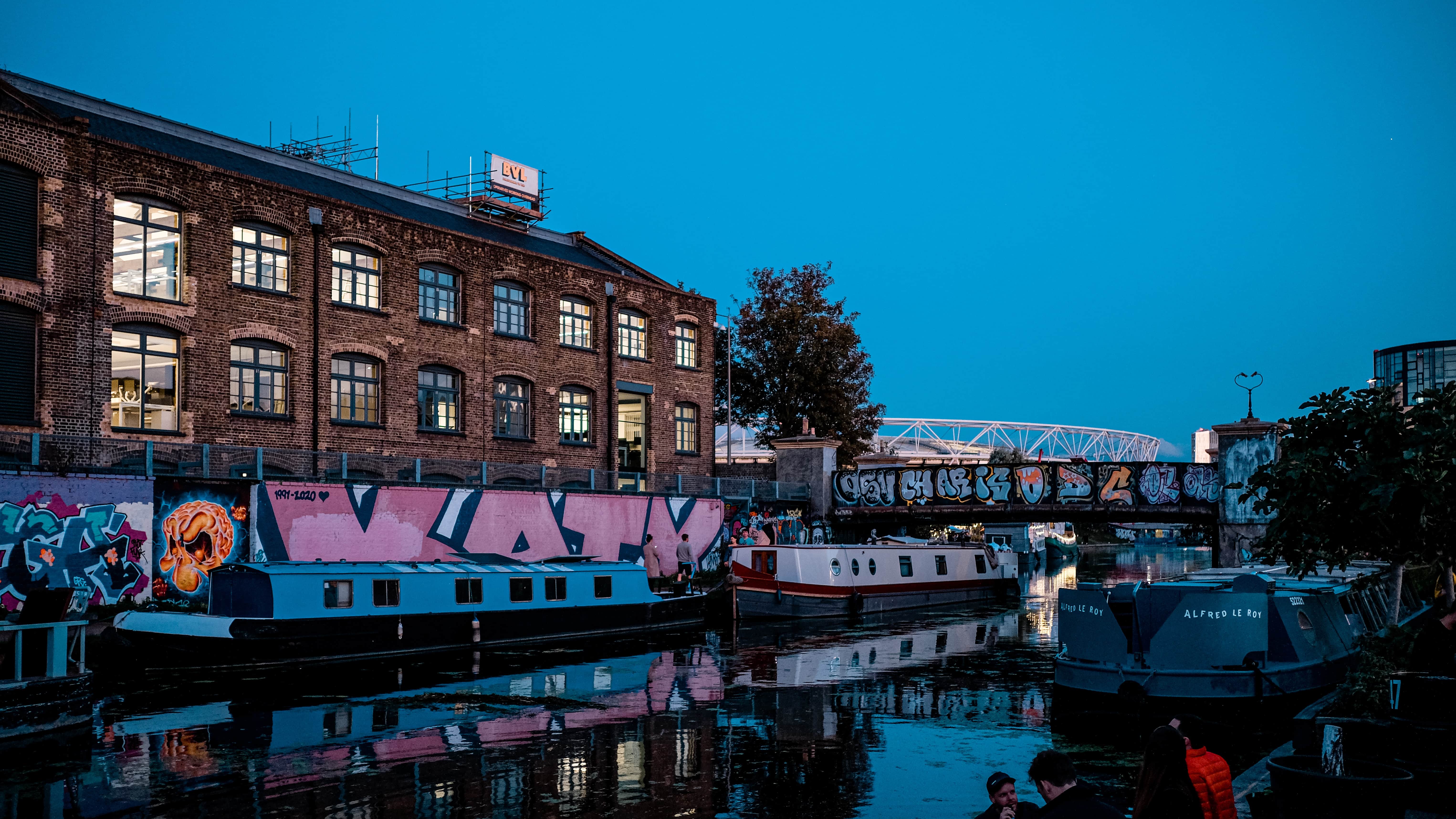 A view of Hackney in East London