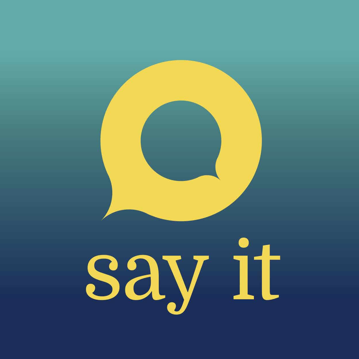 say it app logo