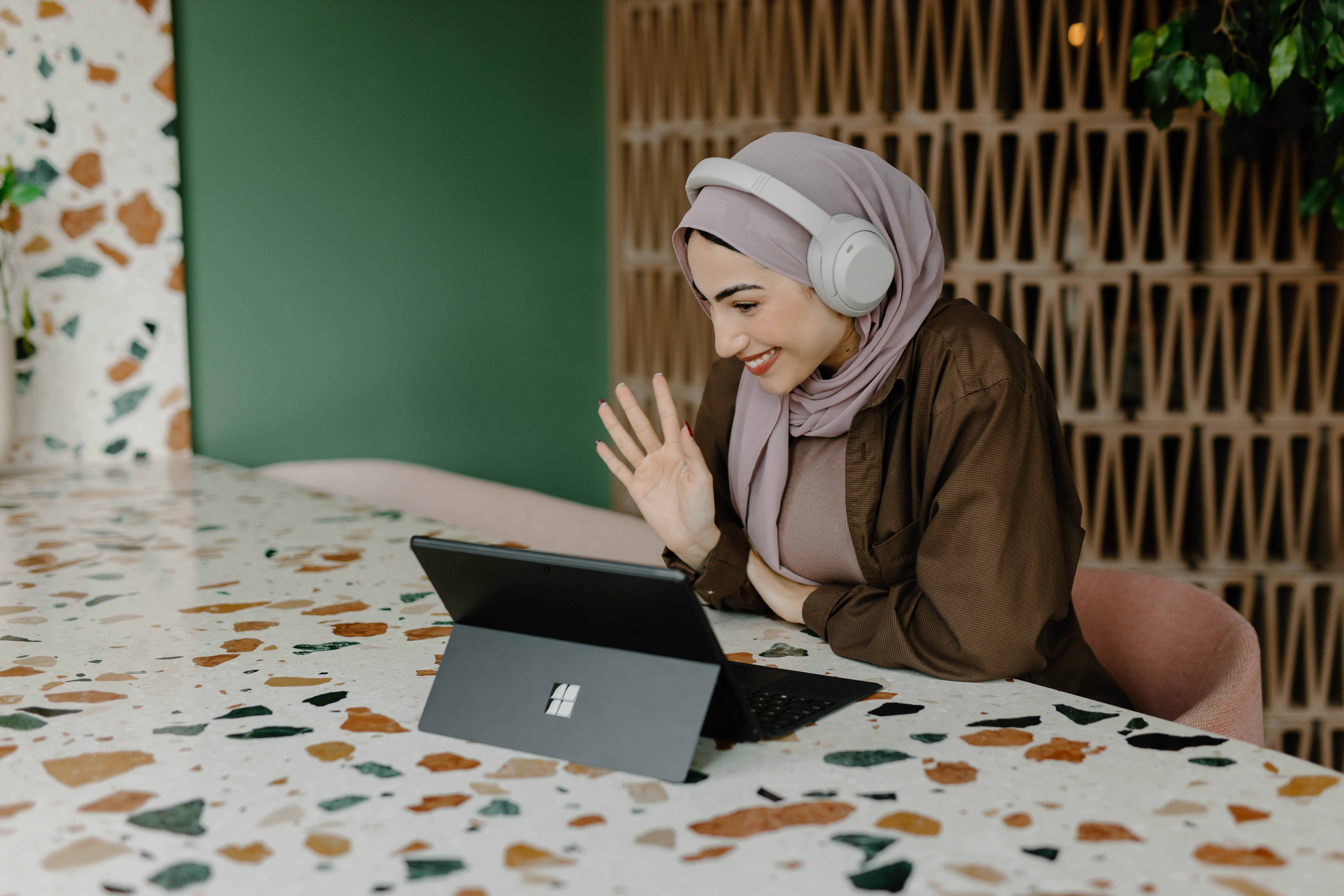 woman-on-video-call-on-tablet