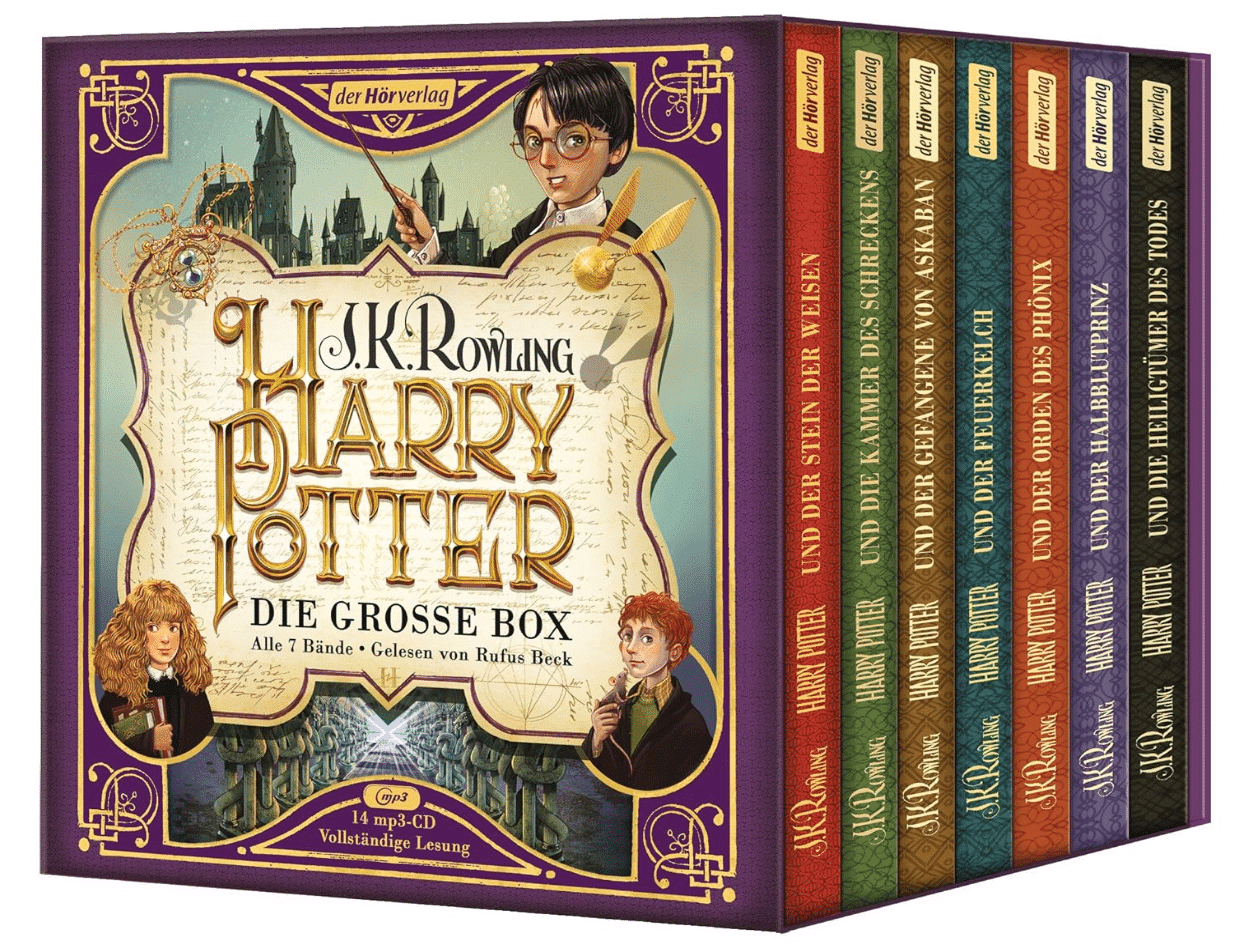 harry potter series in german audiobook form