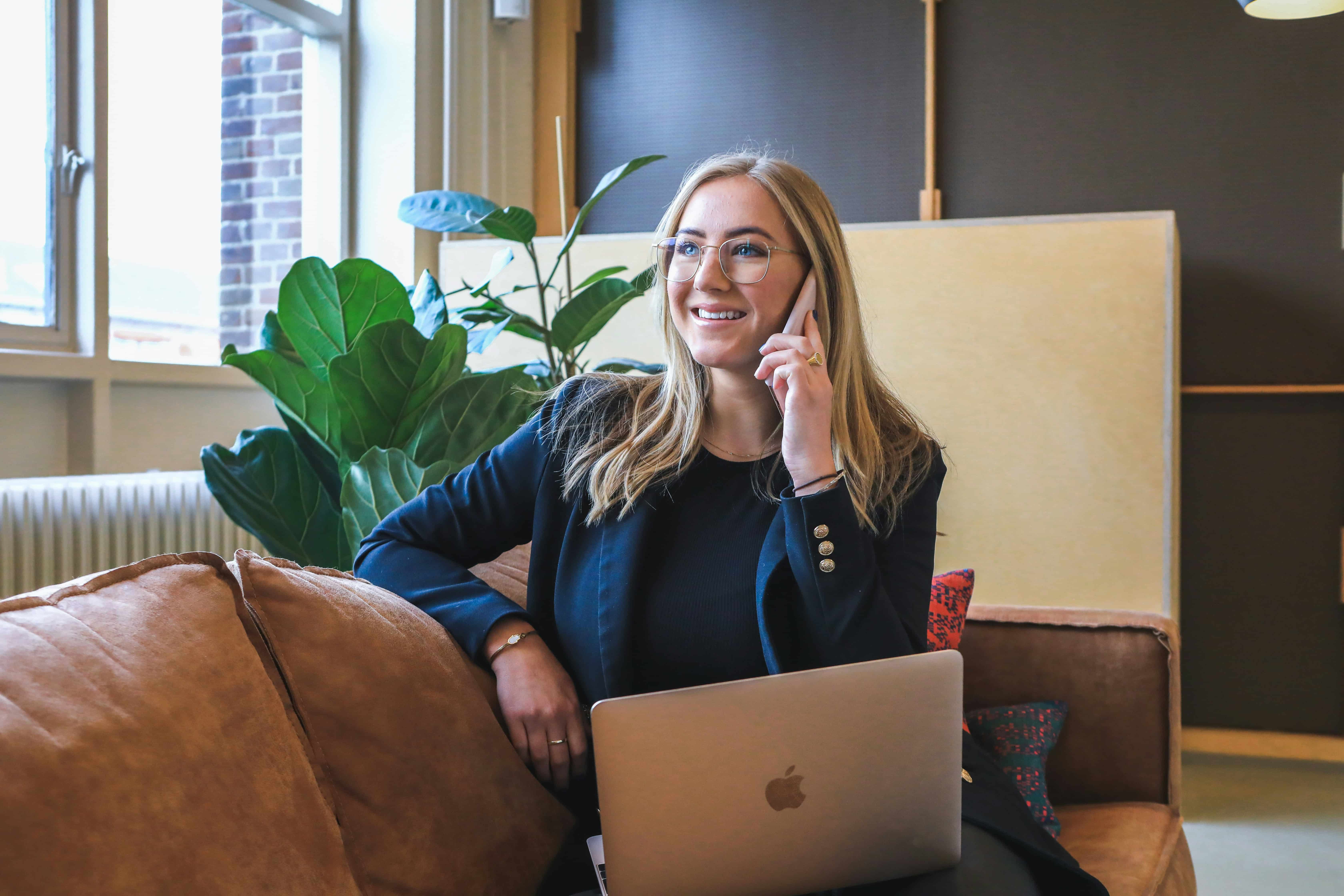 young-woman-on-phone-in-office