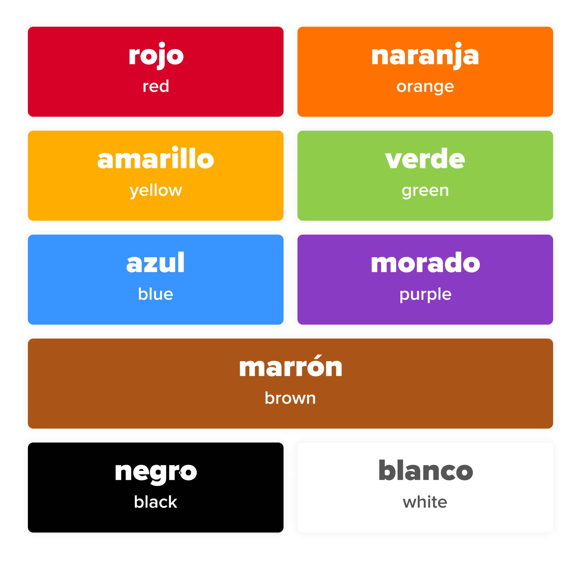 Colors in Spanish and How to Discuss Them | FluentU